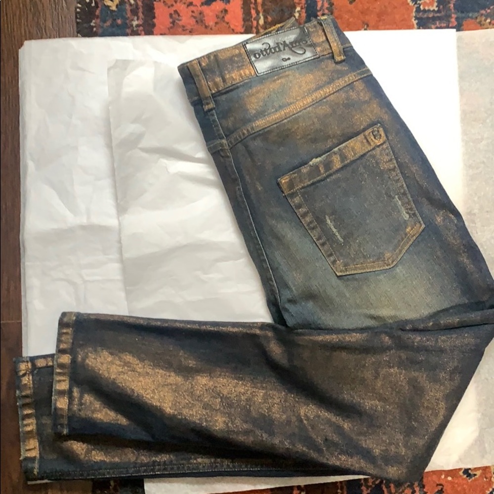 Ottod'ame Gold Jeans